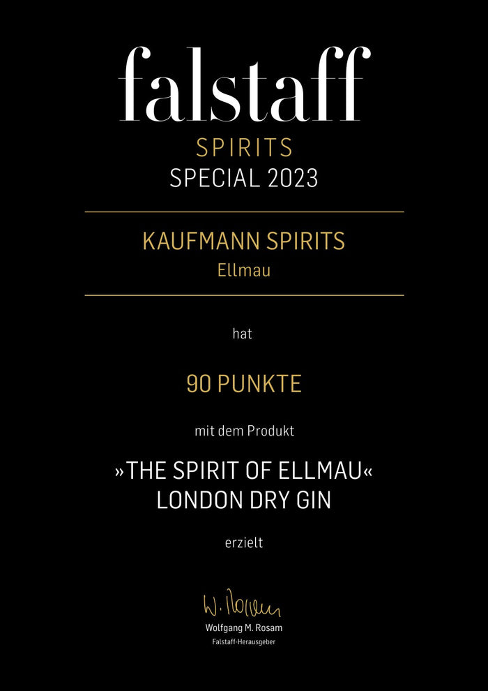 The Spirit of Ellmau – London Dry Gin